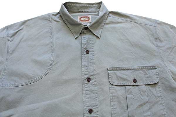 80s BANANA REPUBLICバナナリパブリック ガンパッチ付き コットン