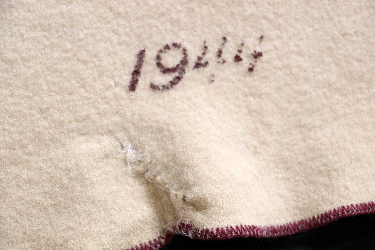 40s 米軍 U.S.ARMY 1944 ウール ブランケット - Sixpacjoe Web Shop