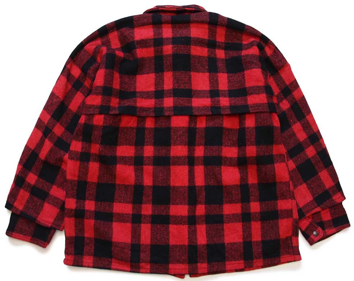 60s カナダ製 PIONEER バッファローチェック マッキーノ ウール