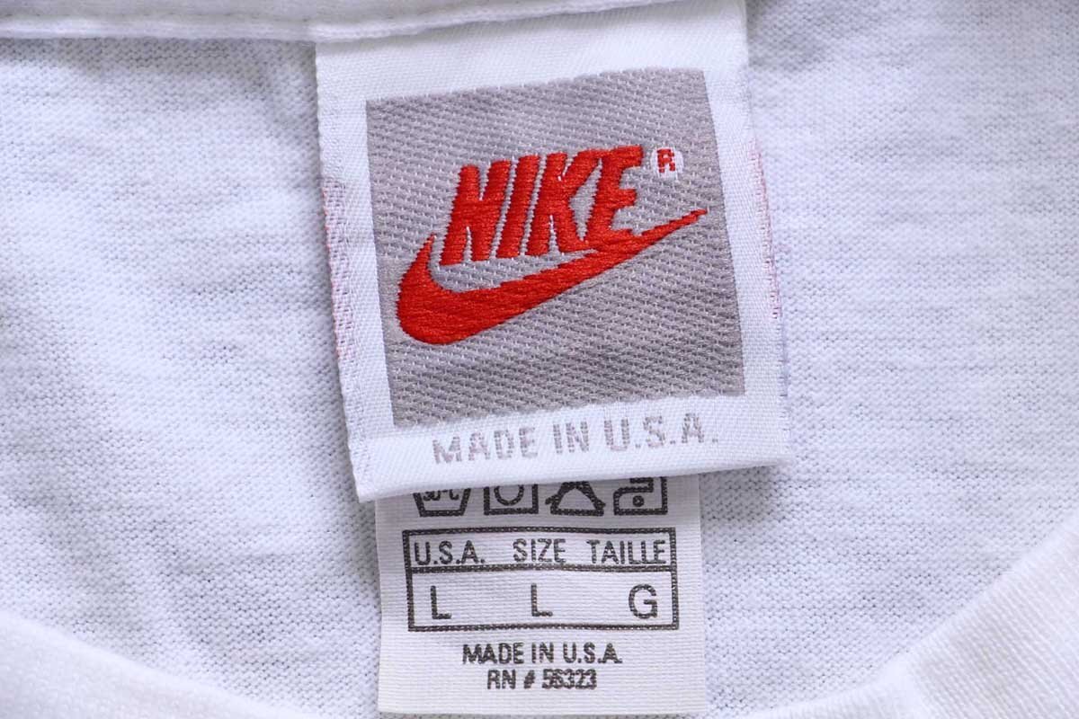 90s USA製 NIKEナイキ GET THE EDGE STUDENT SPORTS MAGAZINE