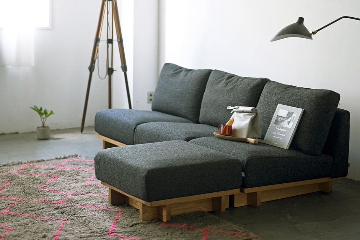 SIEVE】 クロッシング ソファ 2人掛け(ベージュ): SIEVE｜SIEVE(シーヴ