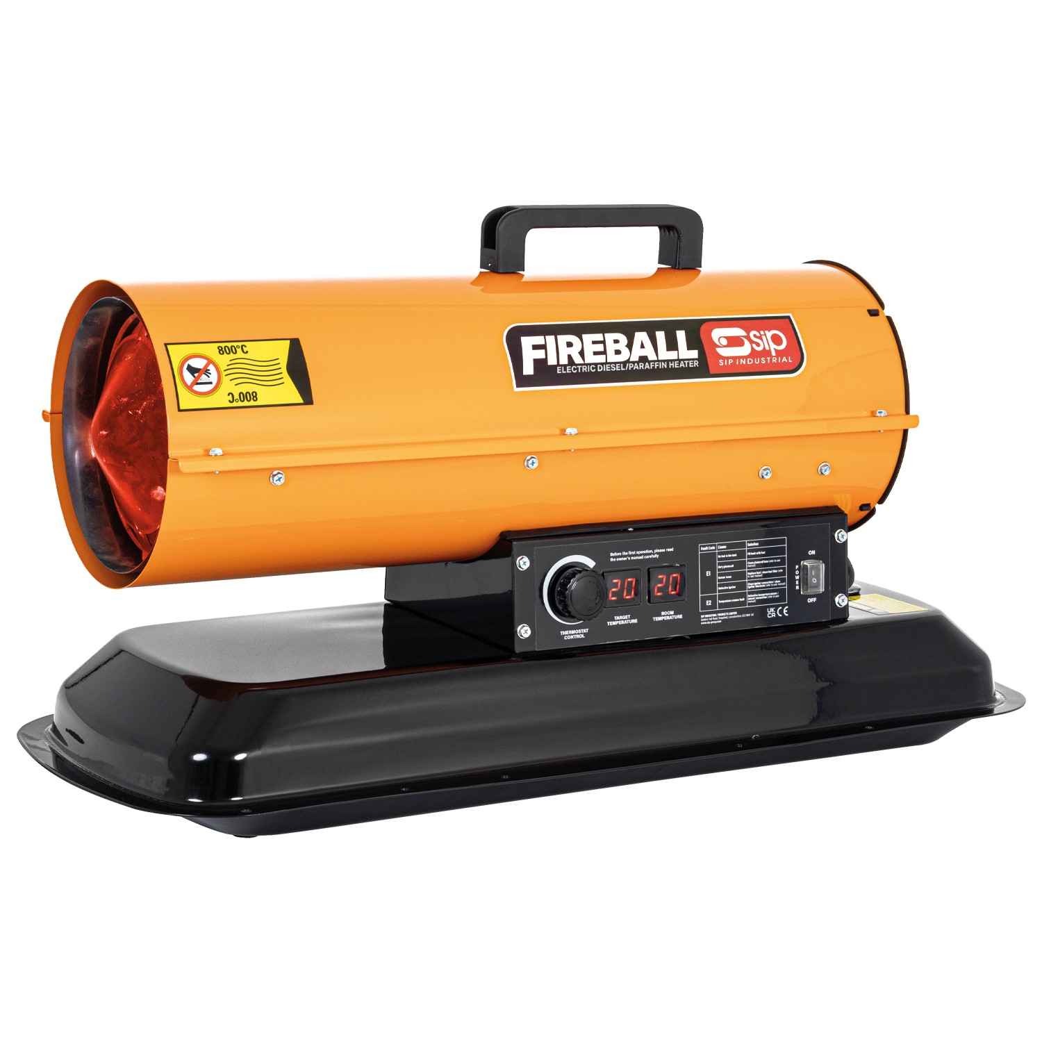 SIP FIREBALL XD75F Diesel/Paraffin Space Heater - SIP Industrial