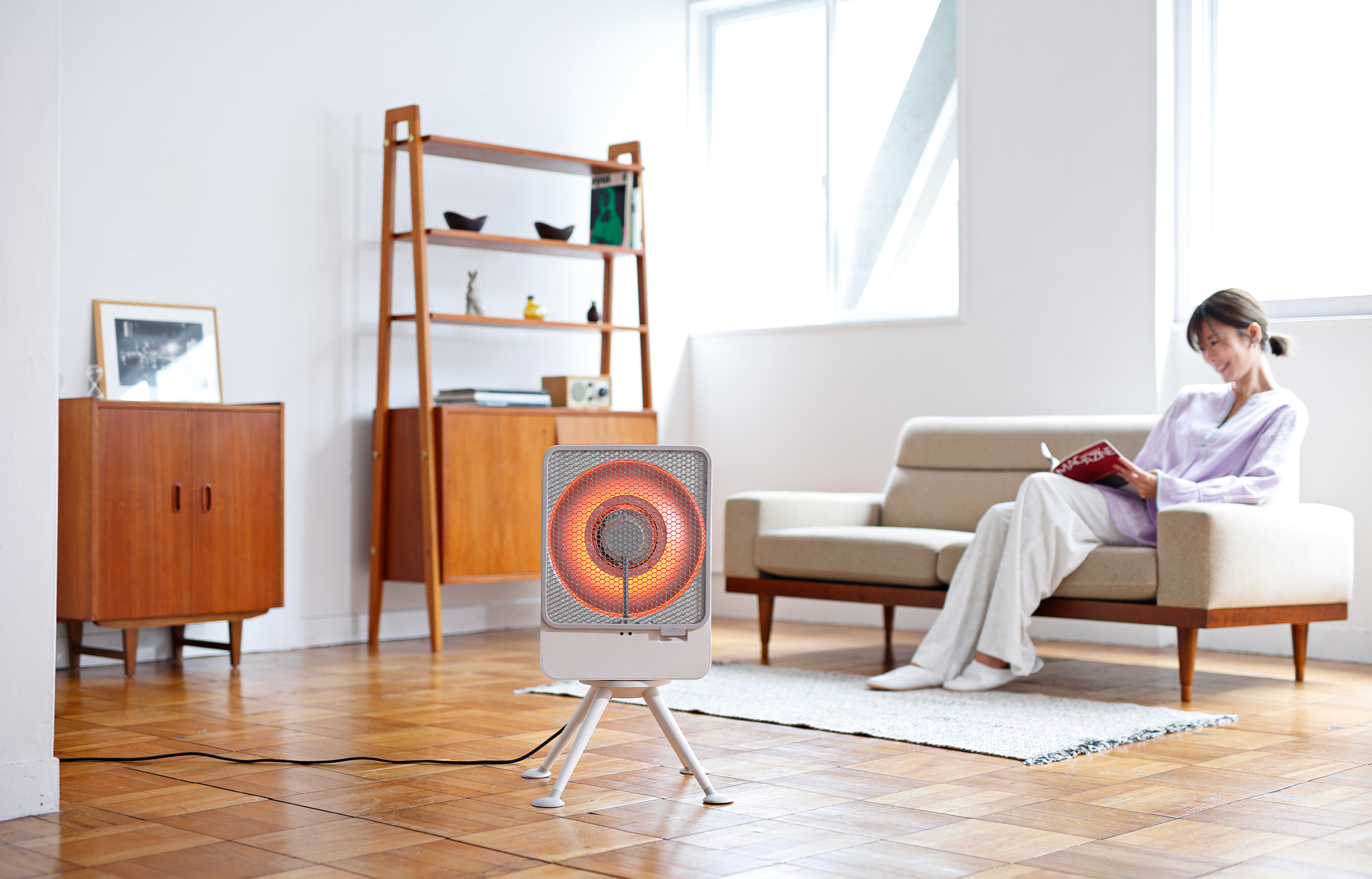 リフレクトヒーター ぽかエコー SH-LF151 - シロカ株式会社