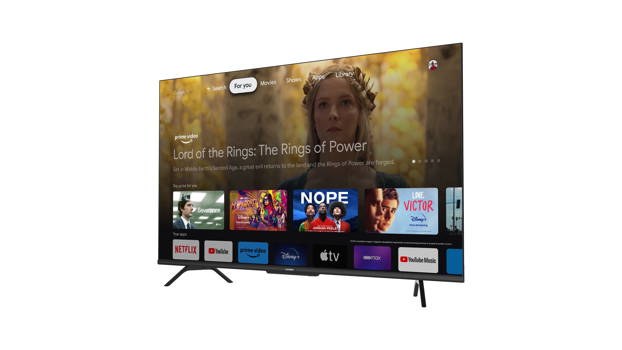 UE7600 Series 4K Google TV – SKYWORTH North America