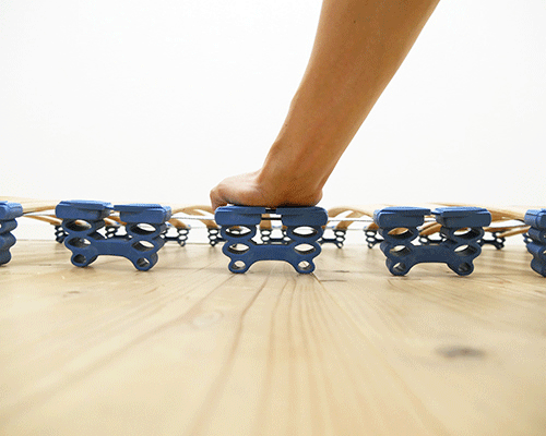 ウッドスプリングベッド・RollBlue(巻取り)