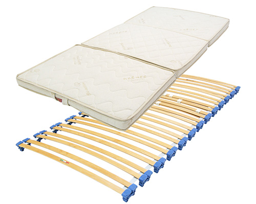 折りたためるウッドスプリングベッドと折りたためるラテックス