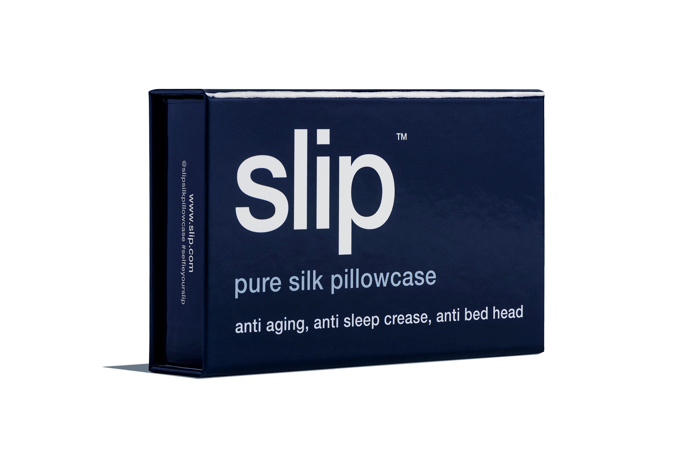 Navy Queen Zippered Pillowcase – Slip