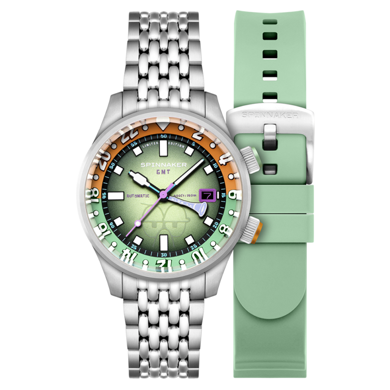 BRADNER GMT AUTOMATIC BUBBLY GRINS LIMITED EDITION｜Sponge Bob
