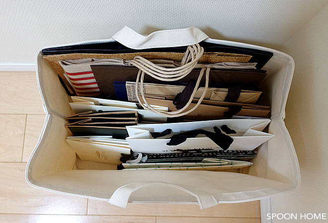 無印良品の新商品、持ち手付帆布長方形バスケット。種類と収納アイデア