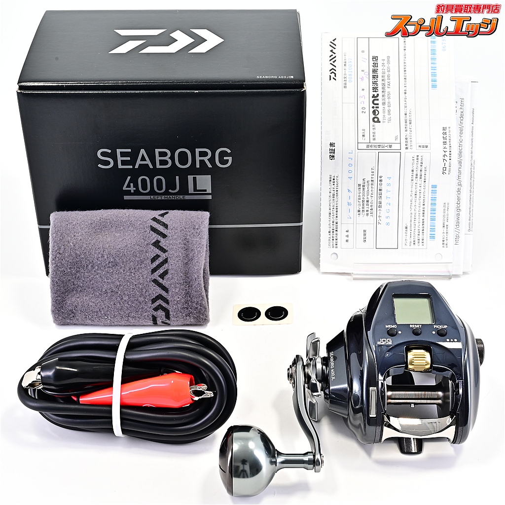 ダイワ】 23シーボーグ 400JL 使用距離1km 使用2時間 DAIWA SEABORG