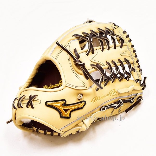 ミズノプロ 硬式用 オーダー 外野手用 AXI ブロンド ショック