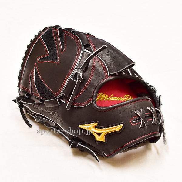 ミズノプロ 左投げ 硬式用 オーダー 投手用 AXIモデル タータン40