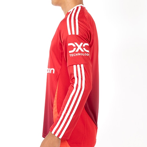 24-25 マンチェスター・ユナイテッド HOME長袖ユニフォーム／サッカー