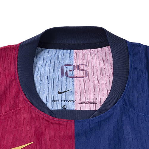 24-25 バルセロナ HOME オーセンティックユニフォーム／サッカー