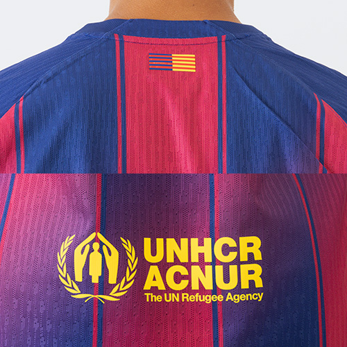 25-26 バルセロナ HOME オーセンティックユニフォーム／サッカー