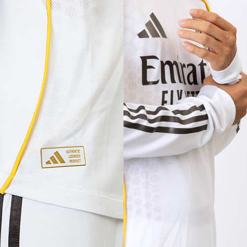 25-26 レアル・マドリード HOME オーセンティック長袖ユニフォーム