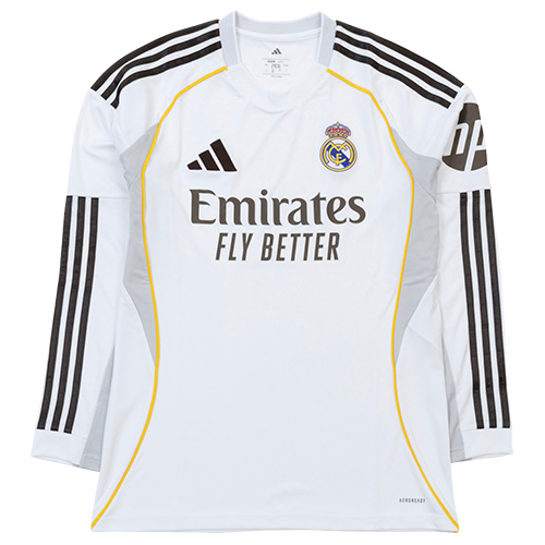 25-26 レアル・マドリード HOME 長袖ユニフォーム／サッカーショップKAMO