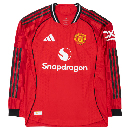 25-26 マンチェスター・ユナイテッド HOME オーセンティック長袖