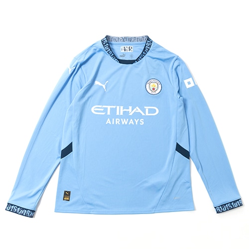 24-25 マンチェスター・シティ HOME 長袖ユニフォーム／サッカー