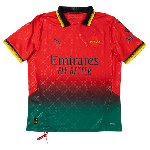 24-25 ACミラン×Off-White 4th ユニフォーム／サッカーショップKAMO