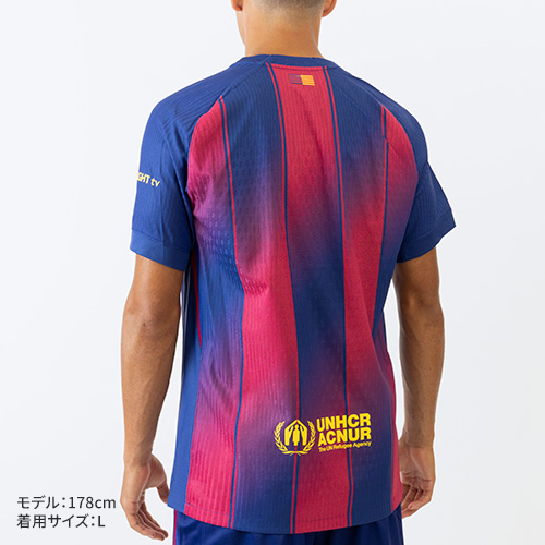 25-26 バルセロナ HOME オーセンティックユニフォーム／サッカー
