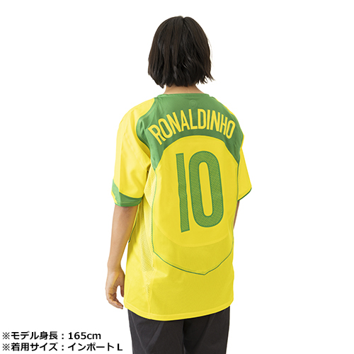 ブラジル代表 リイシュー ジャージー #10 ロナウジーニョ／サッカー