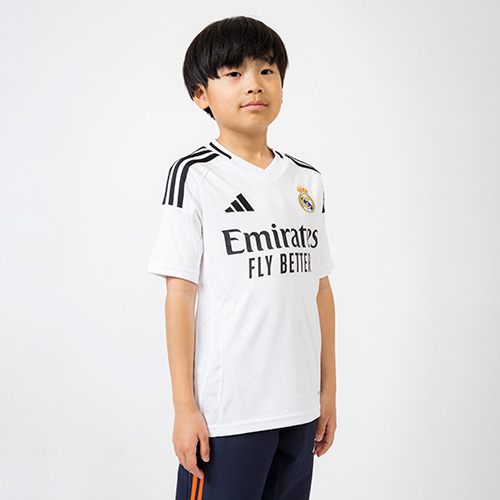 キッズ 24-25 レアル・マドリード HOME ユニフォーム／サッカー