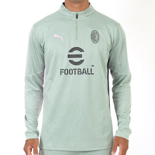 24-25 ACミラン トレーニング1/4ジップトップ／サッカーショップKAMO