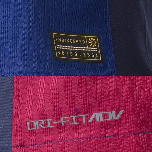 24-25 バルセロナ HOME オーセンティックユニフォーム／サッカー