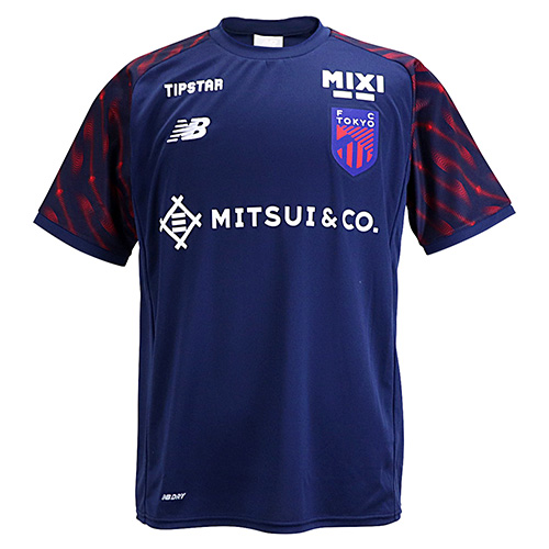 受注予約】2026 FC東京 試合前練習着 選手用 半袖プラクティスシャツ