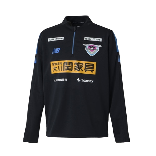 2023 サガン鳥栖 ウォームアップトップ ハーフジップ／サッカー