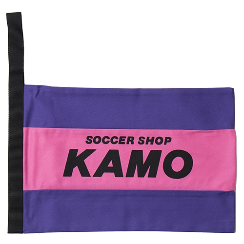 KAMOオリジナル シューズケース 紫×桃×紫×黒／サッカーショップKAMO