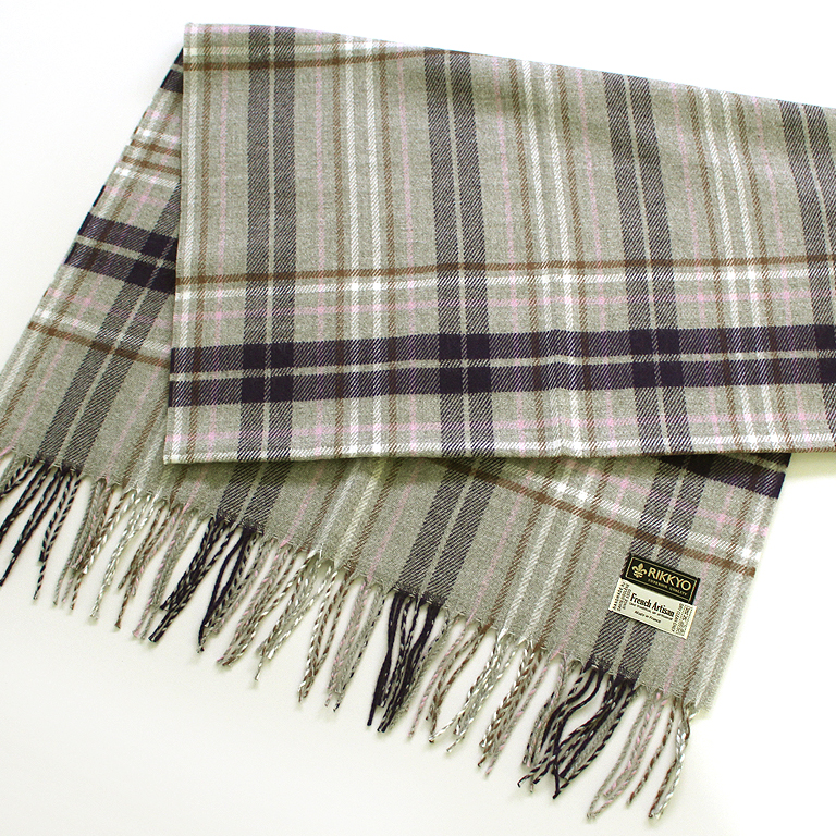 フランス製チェックストール | セントポールプラザ｜立教学院 収益事業