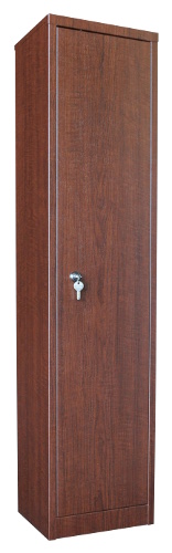 ガンロッカーMG-3K(3丁入用・スコープ付可・木目仕様) - STEELFACTORY