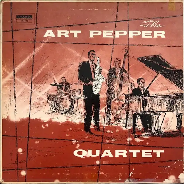 ハープ アルパート オートグラフ ART PEPPER QUARTET / SAME [LP - TP