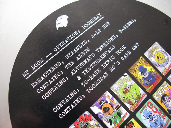 NOW SHIPPING: MF DOOM OPERATION DOOMSDAY 4/LP BOX SET - Stones