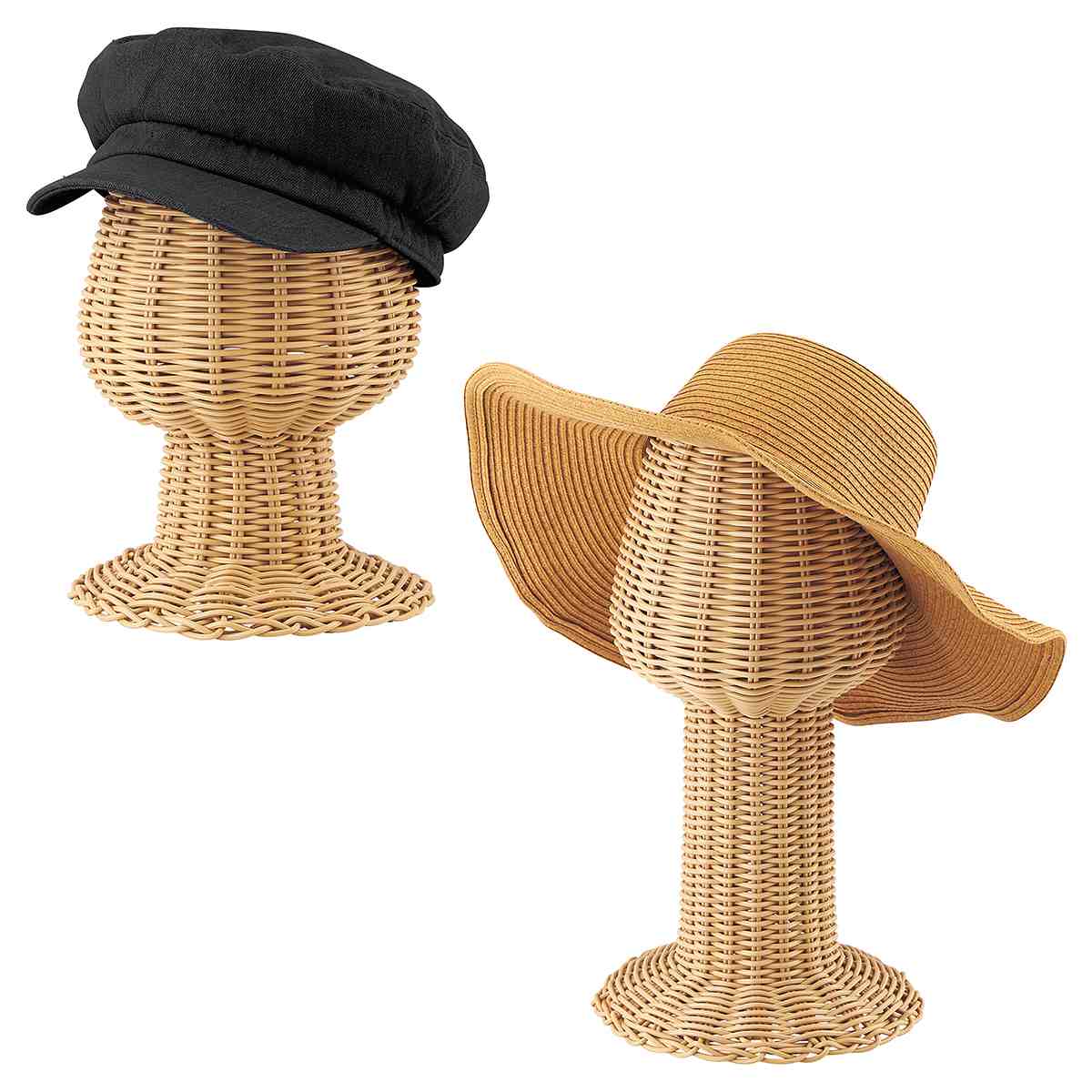 PP製帽子掛けナチュラル〔ストエキオリジナル〕 ナチュラル