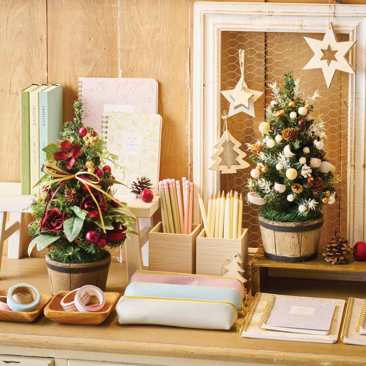 卓上ミニツリー 33cm ナチュラル