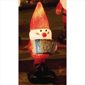 LEDモチーフライト【サンタの森】ウェルカムプレート 高さ52cm