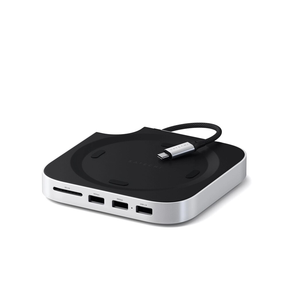 Satechi Mac Mini M4 Stand & Hub with SSD Enclosure | University of