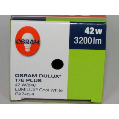 BULB OSRAM DULUX T/E 42W/840 GX24Q