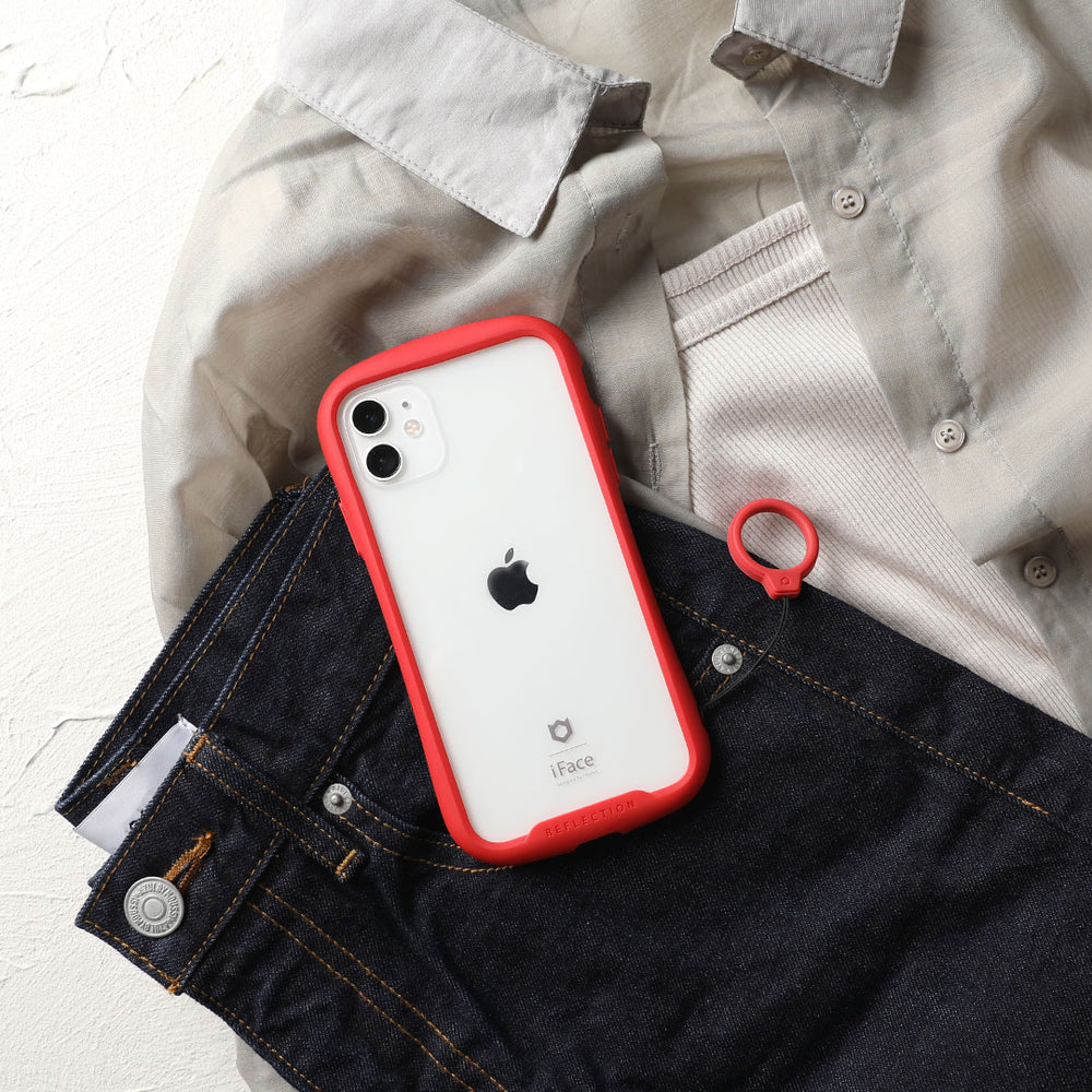 iFace Reflection 強化ガラス 透明 iphone クリアケース【iPhone 15/15