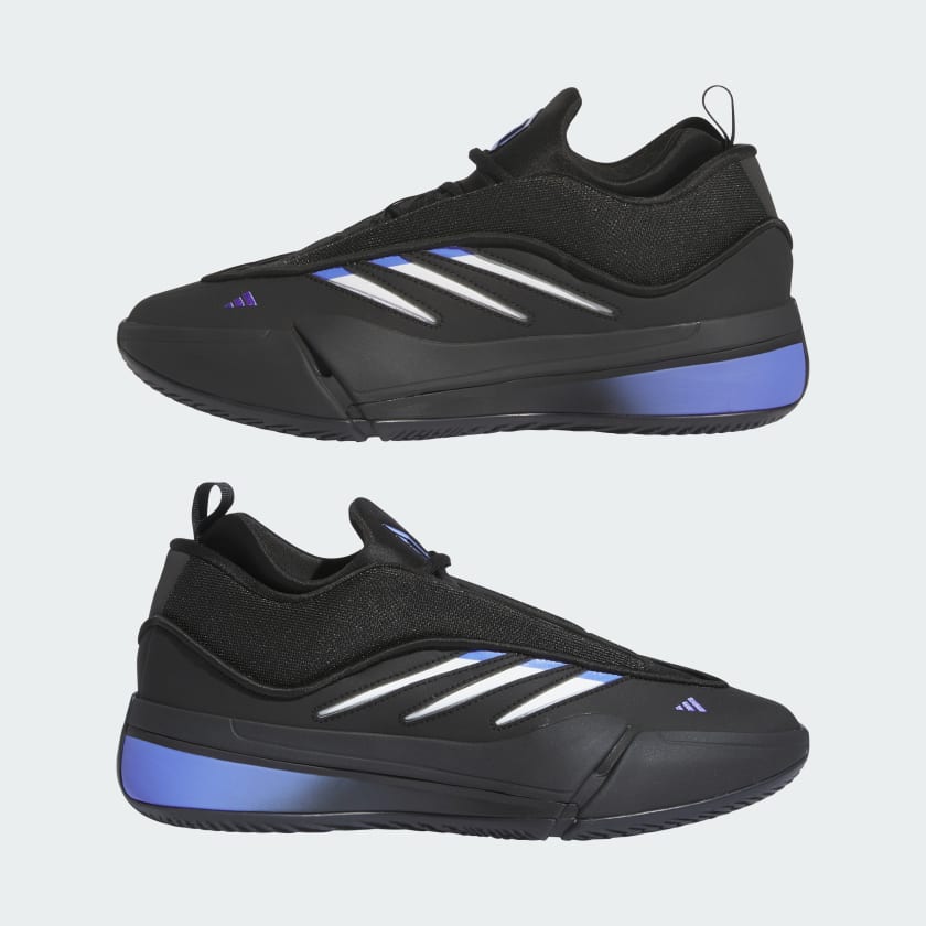 adidas DAME 9 LOW Basketball Shoes | Core Black-Cloud White-Cobalt