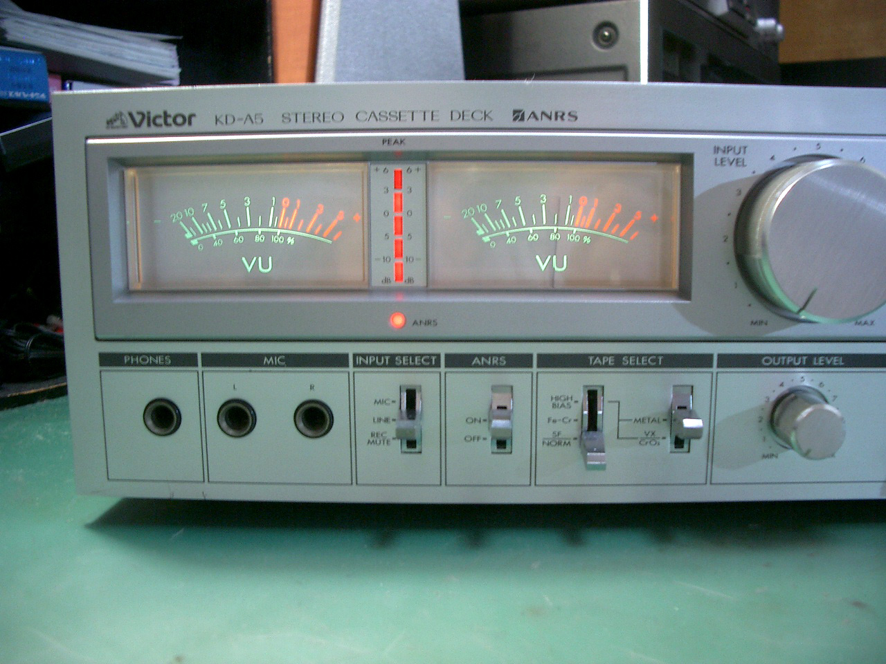 Victor カセットデッキ KD-A5の修理