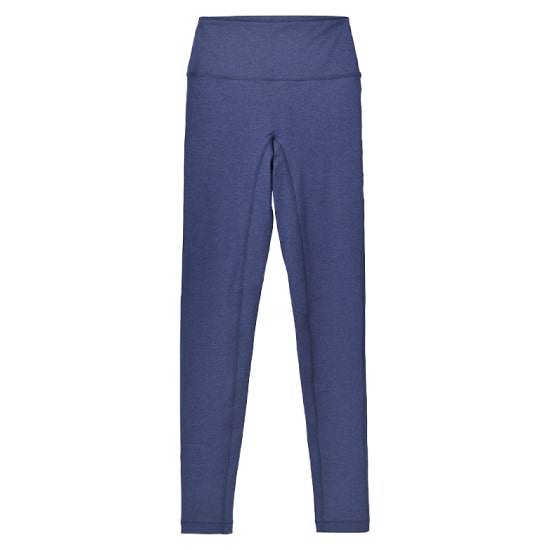 SUKALA カップ付きボーダーニットロングスリーブトップスネイビー M