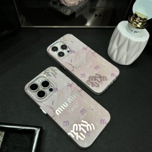 miumiu iphone16/15pro ケース ミュウミュウ スマホケース iphone14