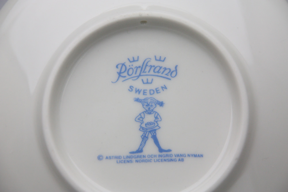 Rorstrandロールストランド 長くつ下のピッピ ウォールプレート 絵皿