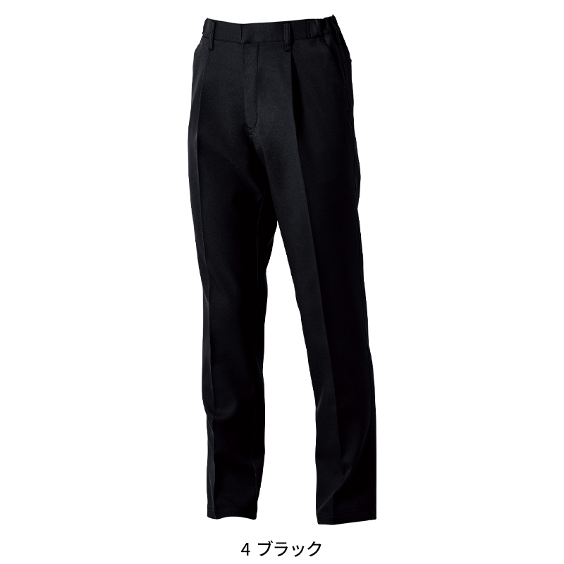 作業ズボン スラックス(ワンタック・脇ゴム) 桑和SOWA 9522-09【サン