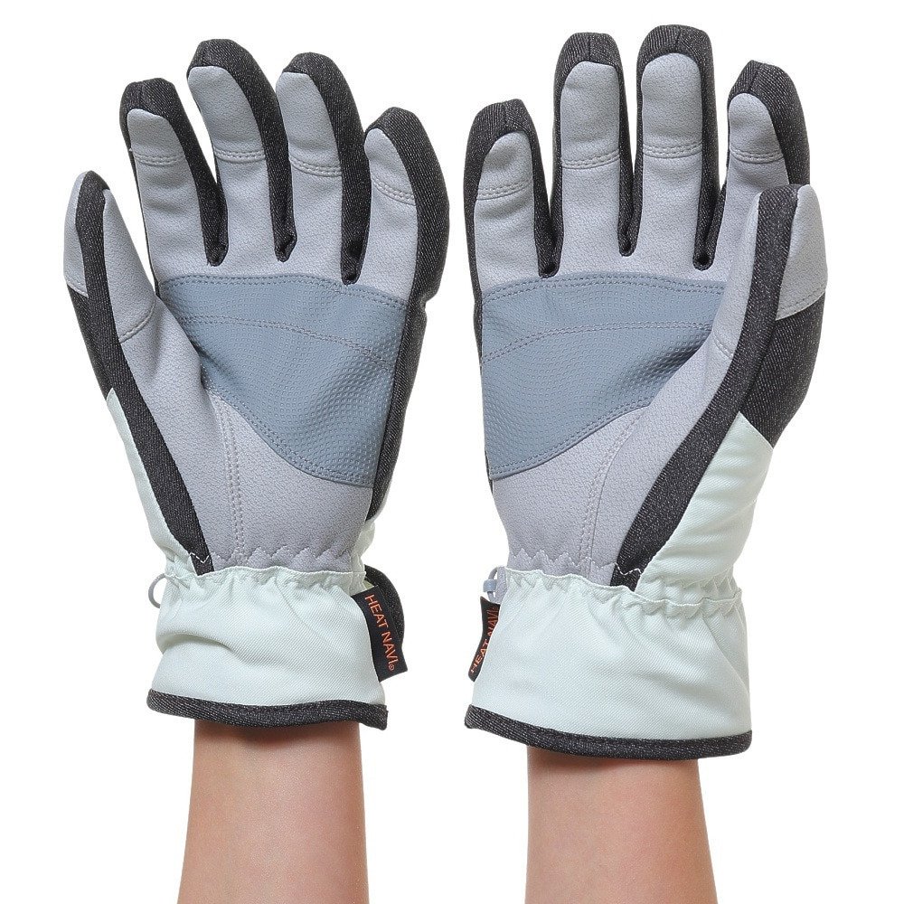 デサント（DESCENTE）（レディース）スキーグローブ 女性用 ニット