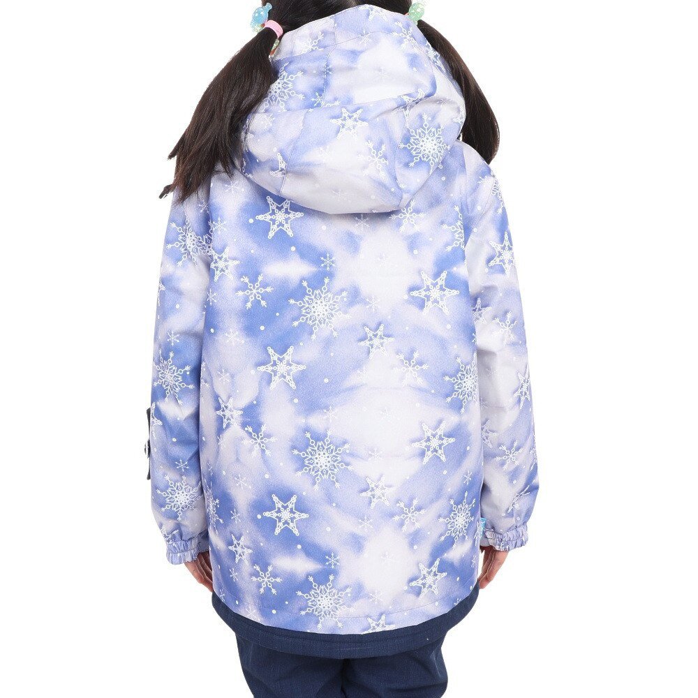 JOYRIDE 水色×紫 スキーウェア上下セット 130cm JOG-4311 ジョイライド